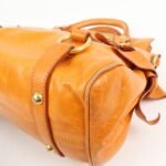 MIU MIU Leather 2Way Bag Hand Bag Shoulder Bag Orange RT0438 - 图片 13
