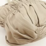 PRADA Logo Leather Gathered 2Way Hand Bag Beige BN1336 - 图片 12