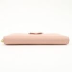MIU MIU Leather Zip Around Wallet Zippy Wallet Long Wallet Pink 5ML506 Used - 图片 5