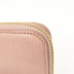 MIU MIU Leather Zip Around Wallet Zippy Wallet Long Wallet Pink 5ML506 Used - 图片 11