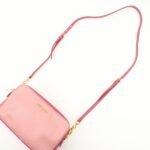 MIU MIU Leather Shoulder Bag Crossbody Bag Pink Used - 图片 6