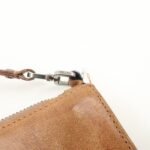 PRADA Triangle Logo Leather Shoulder Bag Hand Bag Brown Used - 图片 10
