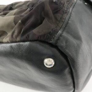 PRADA Logo Nylon Leather Gathered 2Way Shoulder Hand Bag BN4586 - 图片 10