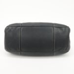 PRADA Logo Leather Shoulder Bag Hand Bag Black BR3593 Used - 图片 5
