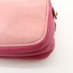 MIU MIU Leather Shoulder Bag Crossbody Bag Pink Used - 图片 10