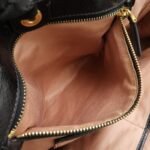 MIU MIU Leather 2Way Shoulder Bag Hand Bag Tote Bag Black - 图片 21