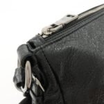 PRADA Logo Leather Chain Shoulder Bag Hand Bag Black BR4370 Used - 图片 16