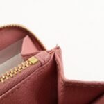 MIU MIU Leather Round Zippy Wallet Long Wallet Pink 5ML506 Used - 图片 23