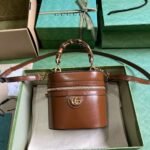GG Mini bamboo shoulder bag - 图片 2