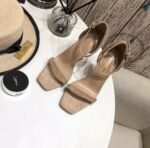 YSL logo heels and square toes - 图片 2