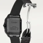 Cartier Santos De Cartier Watch Large Model, Automatic Movement, Steel, Adlc, Interchangeable Rubber And Leather Bracelets-P17311098 - 图片 4