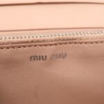 MIU MIU Matelasse Nappa Crystal Leather Hook Long Wallet 5MH109 Used - 图片 21