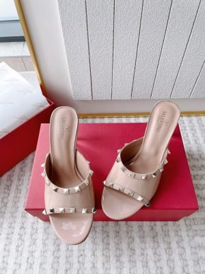 2024 Spring and Summer Crystal Heel Slippers Series - 图片 11