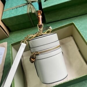 GG Mini bamboo shoulder bag - 图片 3