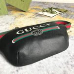 GG PRINT LEATHER BUMBAG - 图片 4