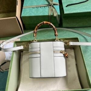 GG Mini bamboo shoulder bag - 图片 4