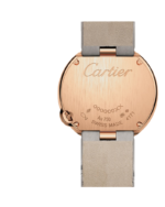 BALLON BLANC DE CARTIER WATCH 30MM, QUARTZ MOVEMENT, ROSE GOLD, DIAMONDS, LEATHER - 图片 3