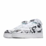 Nike Air Force 1 High 07 Black & White Mid-Top Sneakers - 图片 2