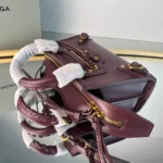 Balenciag* Neo Classic biker bag Size: 16.5*22*9*14.5cm - 图片 3
