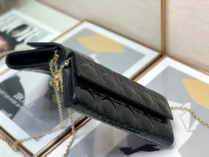 Chain bag with rhomboid size:21cm - 图片 4
