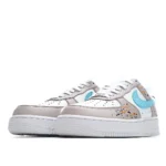 Nike Air Force 1 Grey Blue Low Top - 图片 4