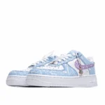 Nike  Air Force1 Low White blue - 图片 4