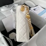 CHANE Underarm Bag Lychee Leather Size: 24.5x21.5x8cm - 图片 5