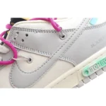 Nike 0ff-White x Nike Dunk Low OW White Ash - 图片 3