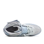 Nike Air Force 1 07 AF1 Light Armoury Blue Mid-Top Sneakers - 图片 4