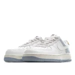 Nike Air Force 1 07 White Grey Blue Yellow - 图片 2