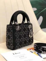 Black leather shoulder strap with full set of original packaging - 图片 5