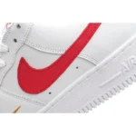 Nike Air Force 1 '07 Essential White and Red Low Top - 图片 5