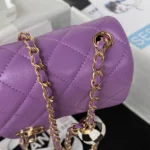 Chane Small Golden Ball One Shoulder Crossbody Model: AS1787 Size: 20cm - 图片 3