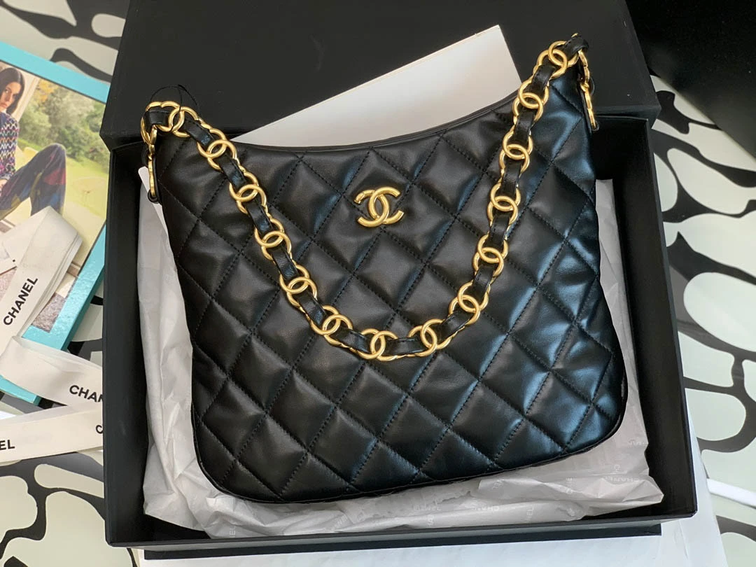 i423725dfa4204c739bfd041d3d8fb7f6 Black Sheepskin Size: 26*30*7*cm - 图片 1