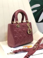 ABCDior Calf Lacquered Rattan Tote Size 20 x 16.5 x 8cm - 图片 4