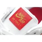 Nike Air Force 1 '07 Essential White and Red Low Top - 图片 6