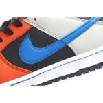 NBA x Nike Dunk Low EMB “Knicks” Black Blue Orange - 图片 5