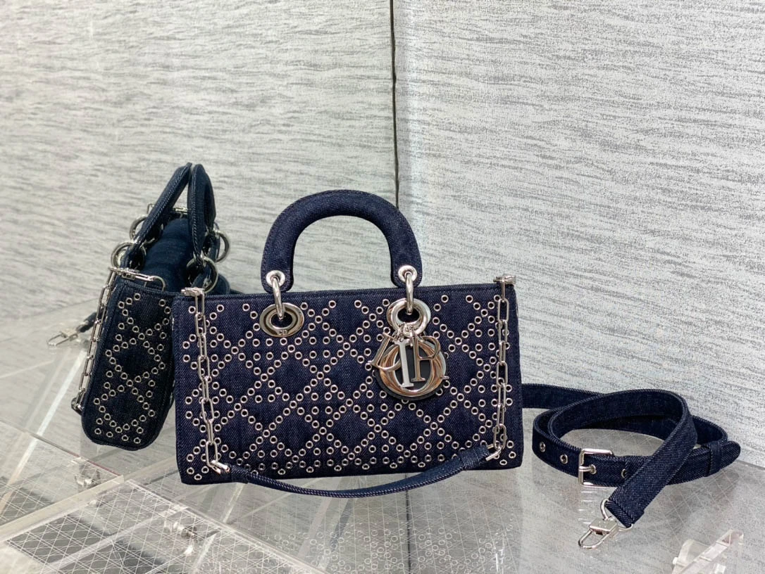 i5c366a32fb6316b0cdb5acf4002d4c05 joy series denim riveted size:26*6*14cm - 图片 1