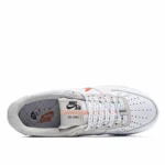 Nike Air Force 1 07 LV8 Luminous Low Top White Orange - 图片 3