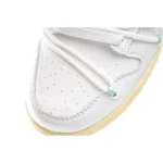 Nike 0ff-White x Nike Dunk Low "01 of 50" OW White Silver - 图片 4