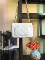 Chane Model: 2930# One shoulder can be worn crossbody Size: 18X6X14cm - 图片 5