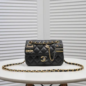 Chane Badge Bag Size: 20cm