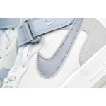 Nike Air Force 1 07 AF1 Light Armoury Blue Mid-Top Sneakers - 图片 8