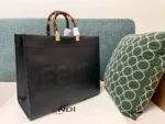 Sunshine Leather Tote Briefcase Size: 36*17*31cm 40*20*35 Model: 1520 1521 - 图片 6