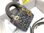 Lady Dior mini Size: 12 x 10.2 x 5 cm - 图片 6