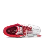 Nike Air Force 1 07 White Red Low Top 3M Reflective - 图片 6