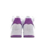 Nike Air Force 1 High '07 White and Purple High Top - 图片 7