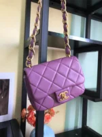 Chane Model: 2930# One shoulder can be worn crossbody Size: 18X6X14cm - 图片 7