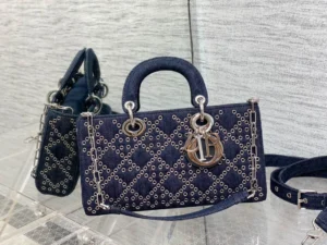 joy series denim riveted size:26*6*14cm - 图片 8