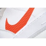 Nike Air Force 1 07 LV8 Luminous Low Top White Orange - 图片 8